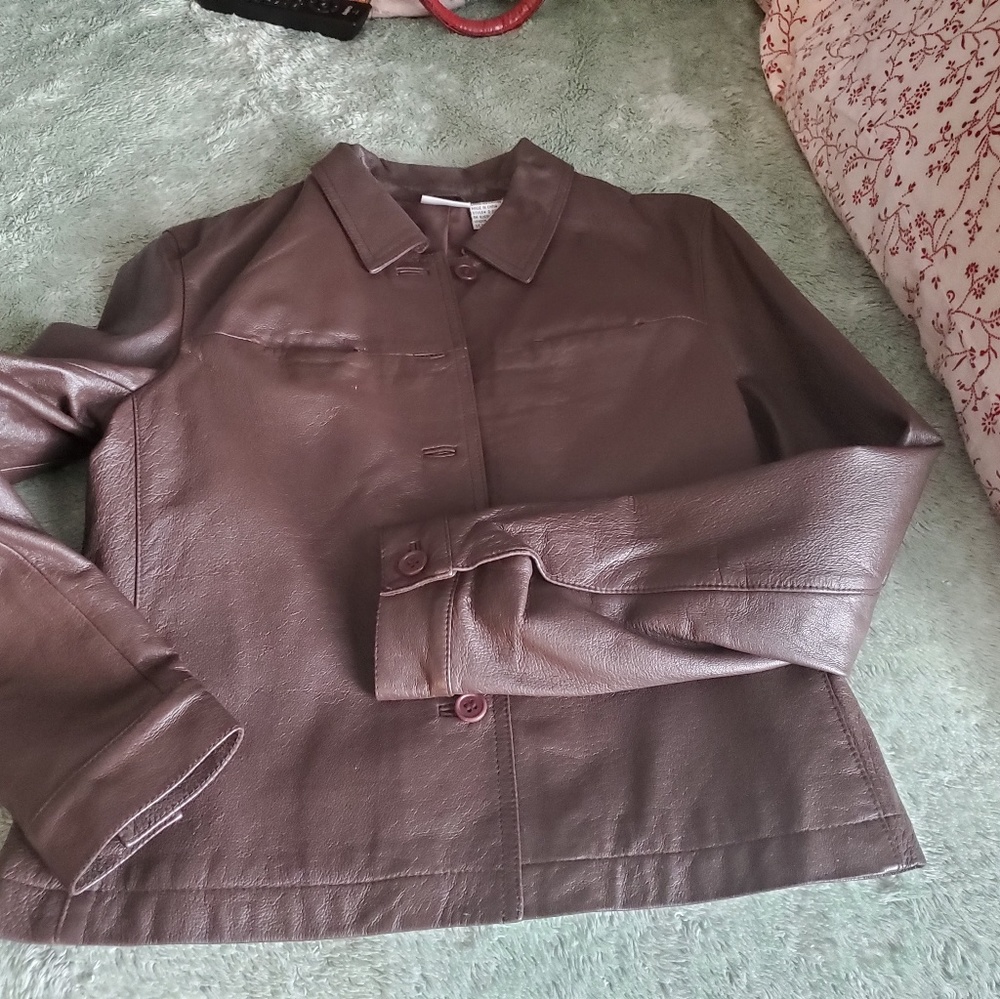 leather jacket